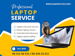 Raminfotech Laptop Service tambaram Ram infotech omr