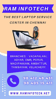 Raminfotech Laptop Service madipakkam Ram infotech porur